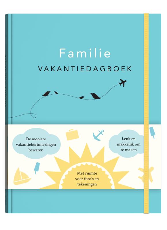Omslag van Familie vakantiedagboek