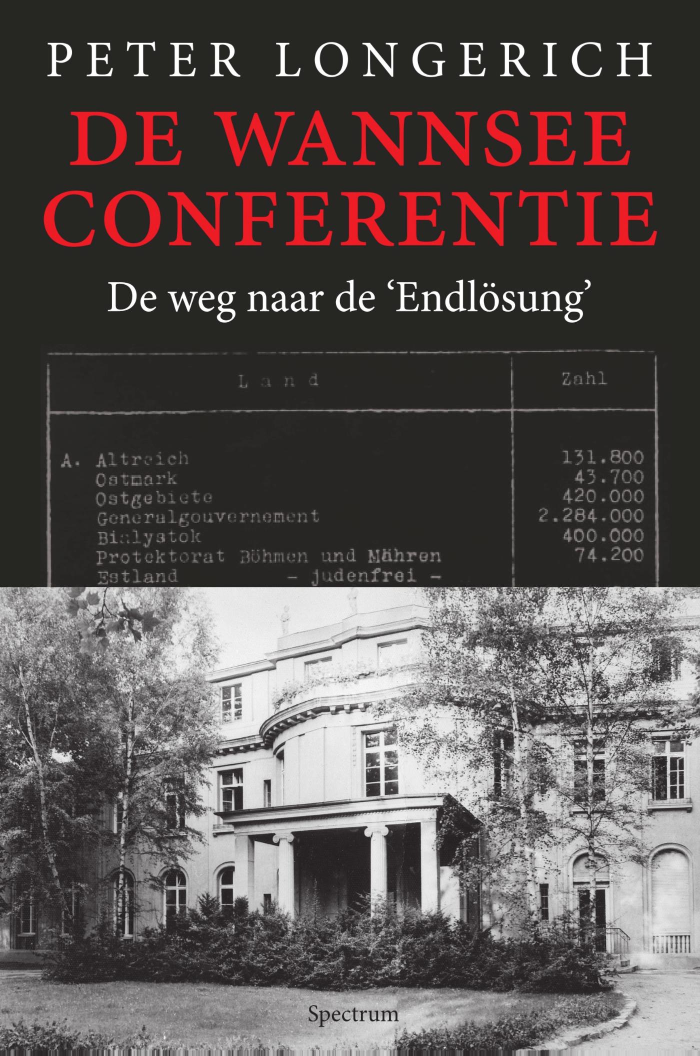 Omslag van De Wannseeconferentie