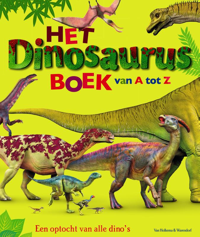 Omslag van Het dinosaurusboek van A tot Z