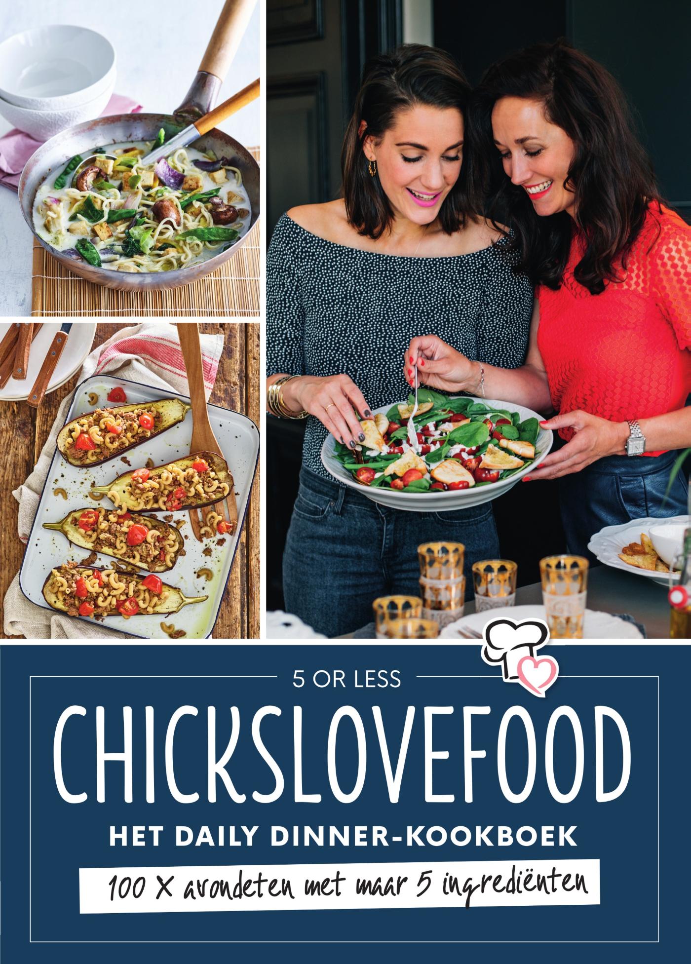 Omslag van Chickslovefood - Het daily dinner-kookboek