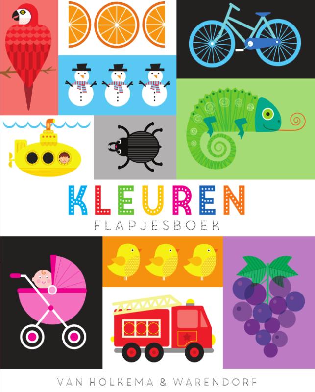 Omslag van Kleuren flapjesboek