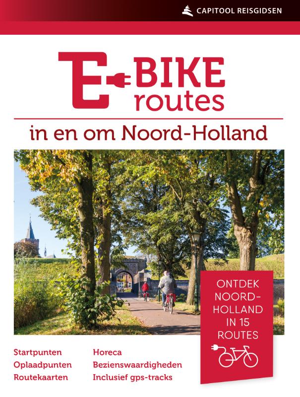 Omslag van E-bikeroutes in en om Noord-Holland