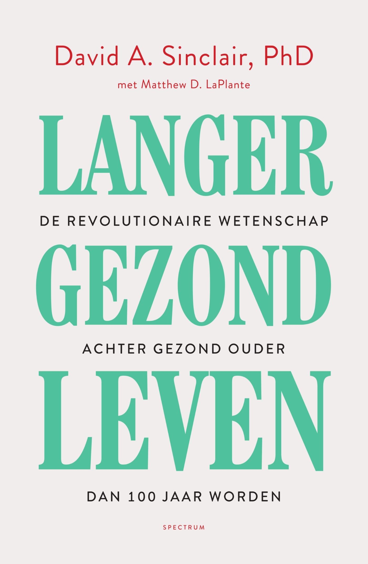 Omslag van Langer gezond leven