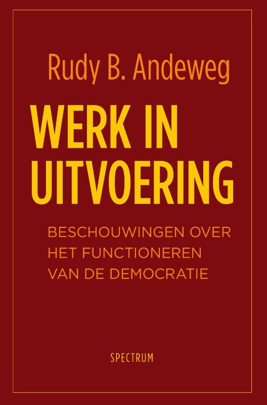 Omslag van Werk in uitvoering