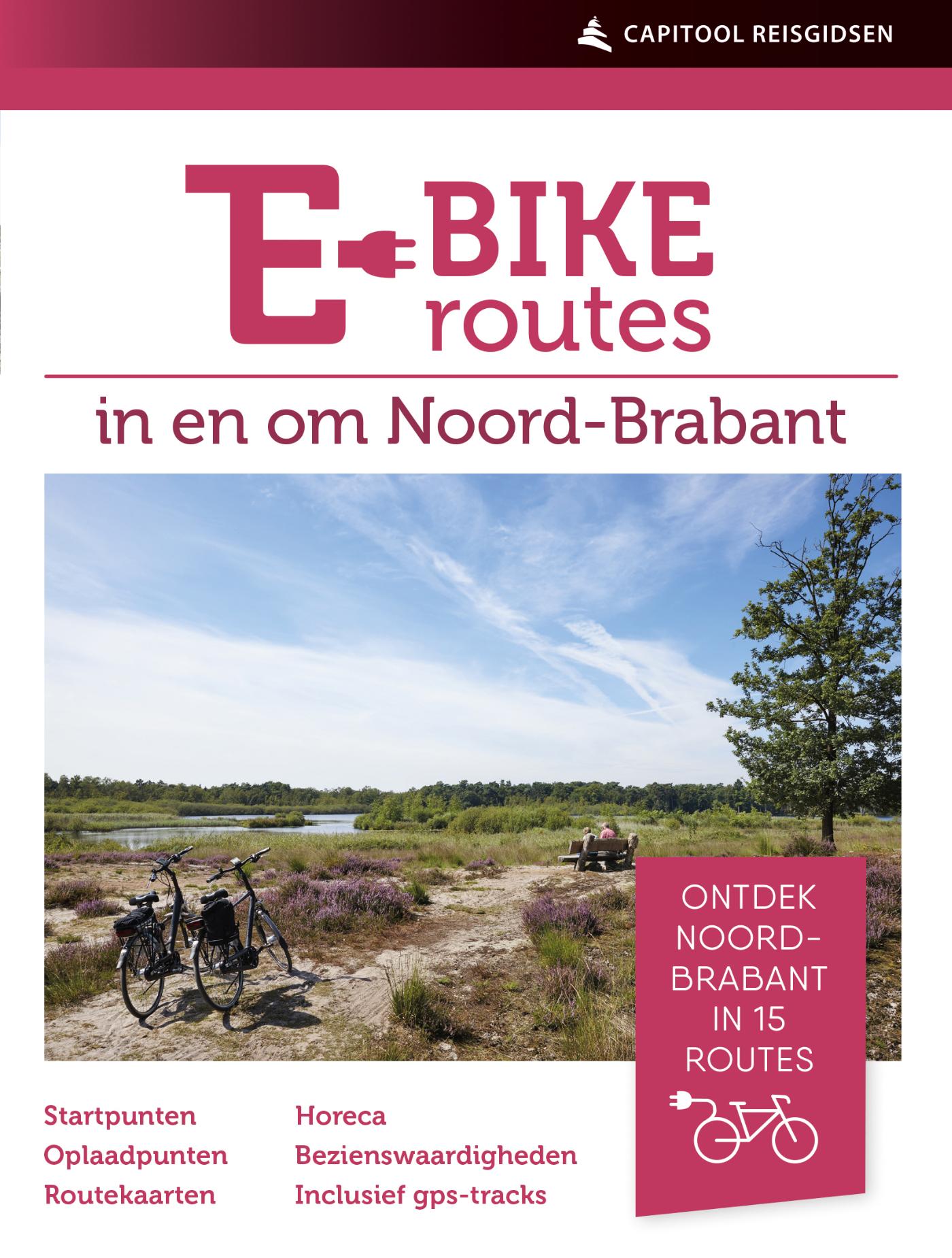 Omslag van E-bikeroutes in en om Noord-Brabant
