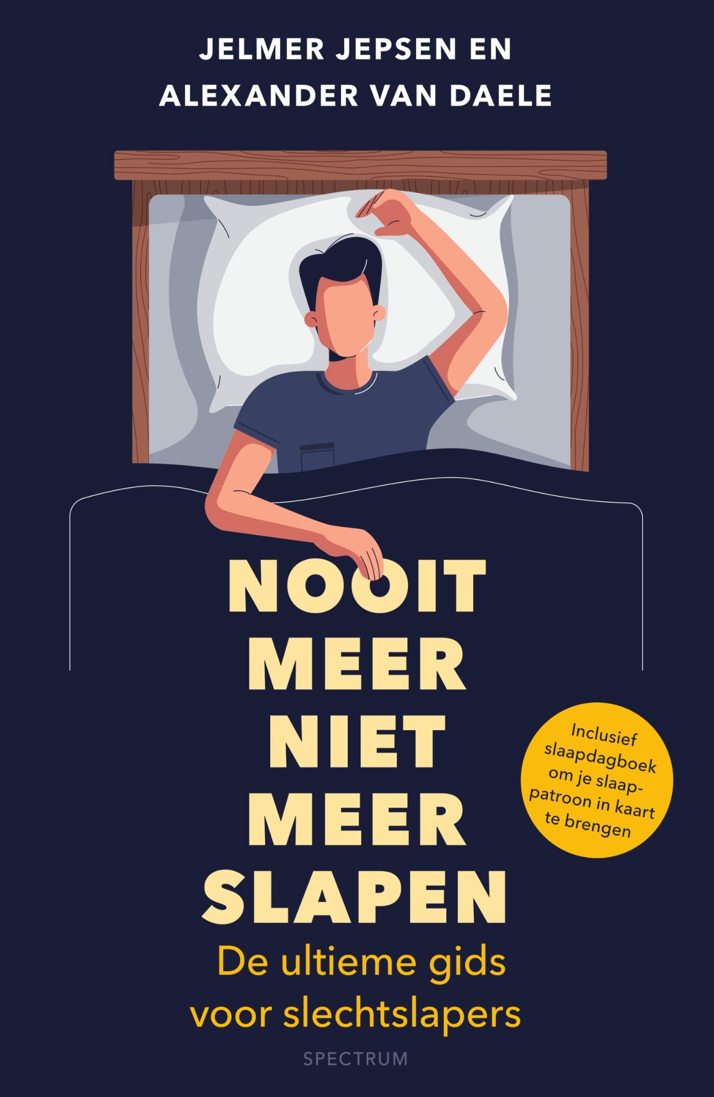 Omslag van Nooit meer niet meer slapen