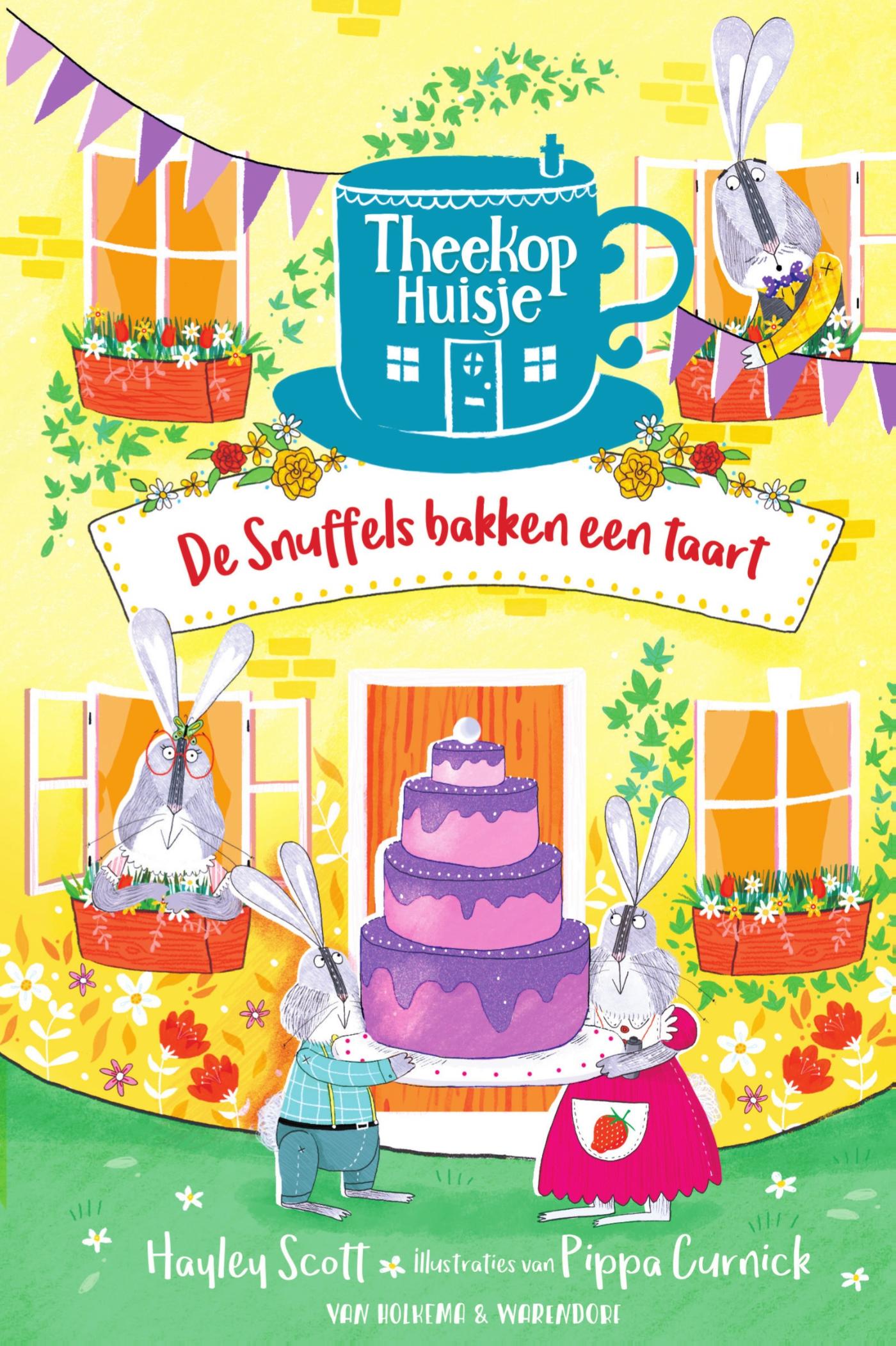 Omslag van De snuffels bakken een taart