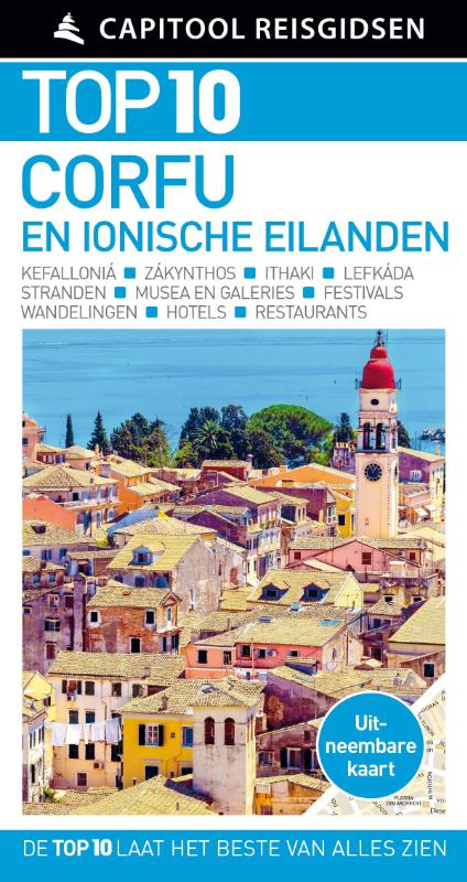 Omslag van Corfu en de Ionische eilanden