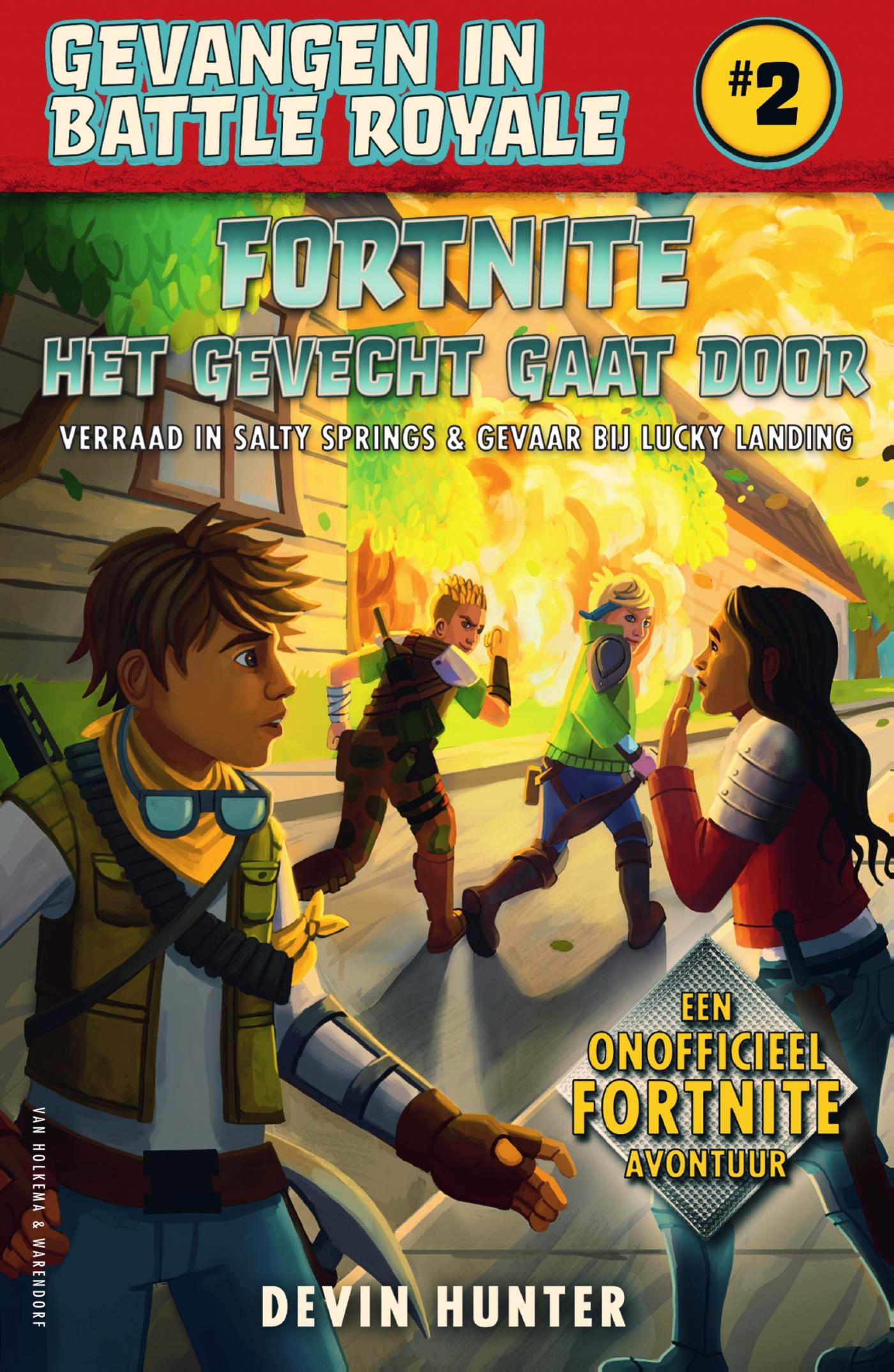 Omslag van Fortnite - Het gevecht gaat door