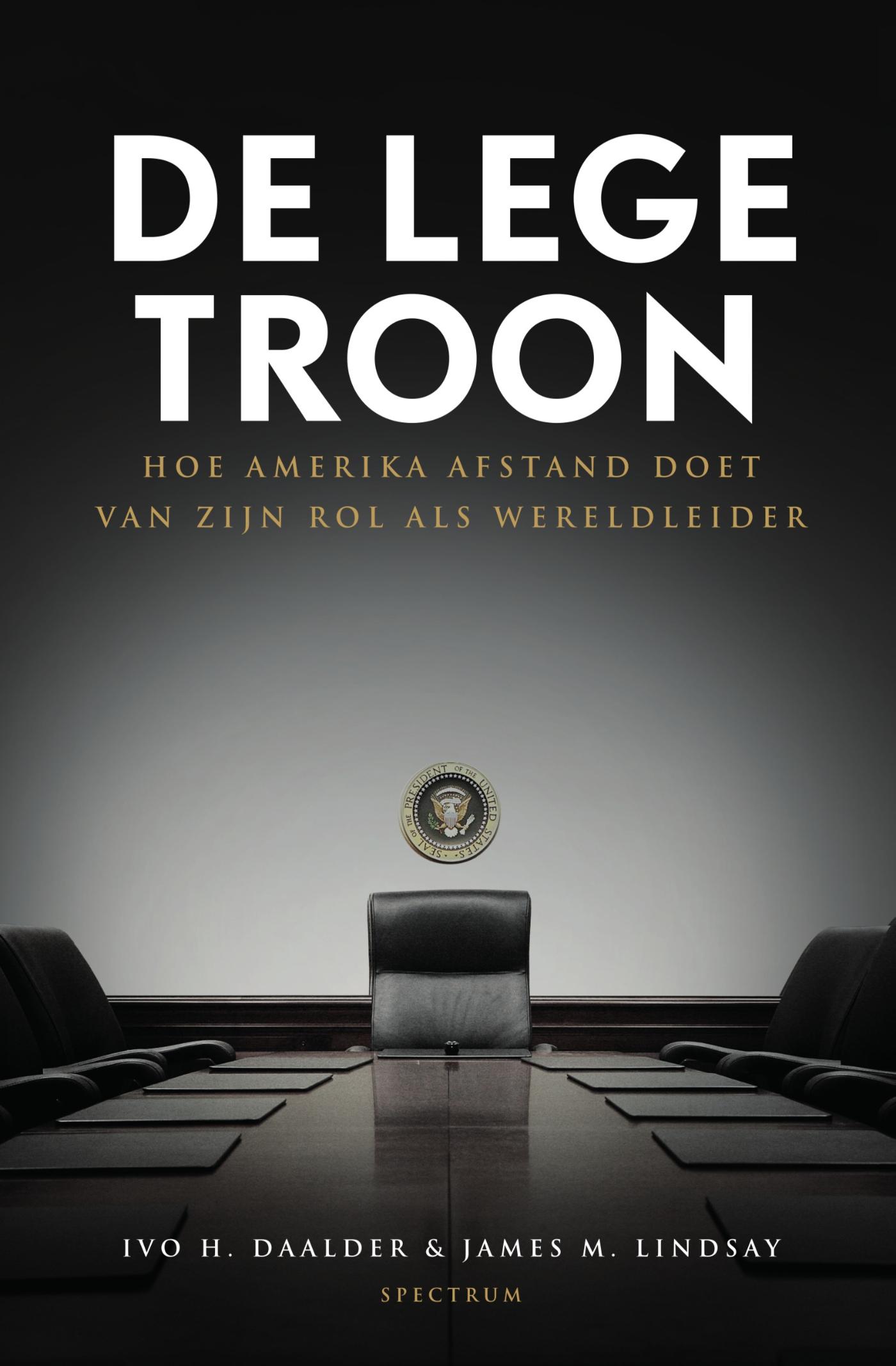 Omslag van De lege troon