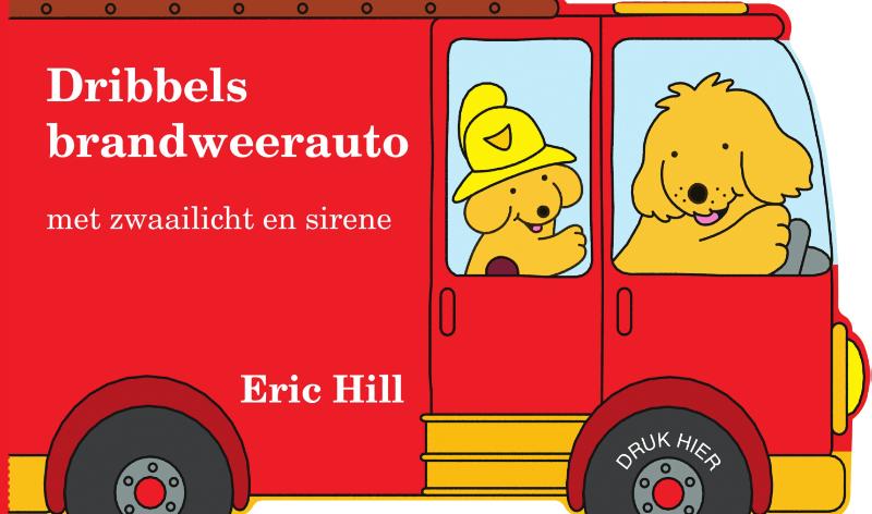 Omslag van Dribbels brandweerauto