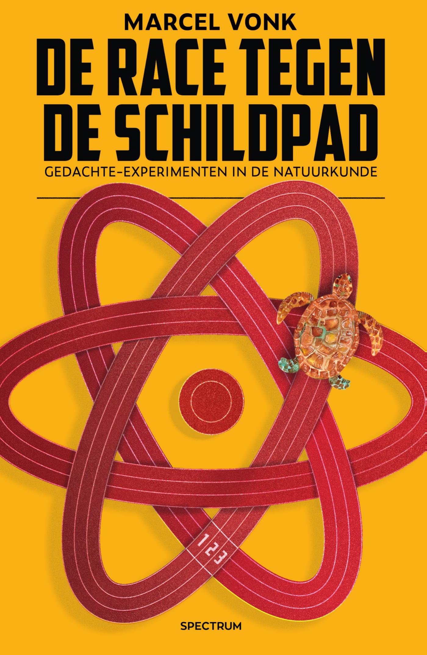 Omslag van De race tegen de schildpad