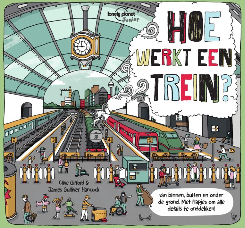 Omslag van Hoe werkt een trein?