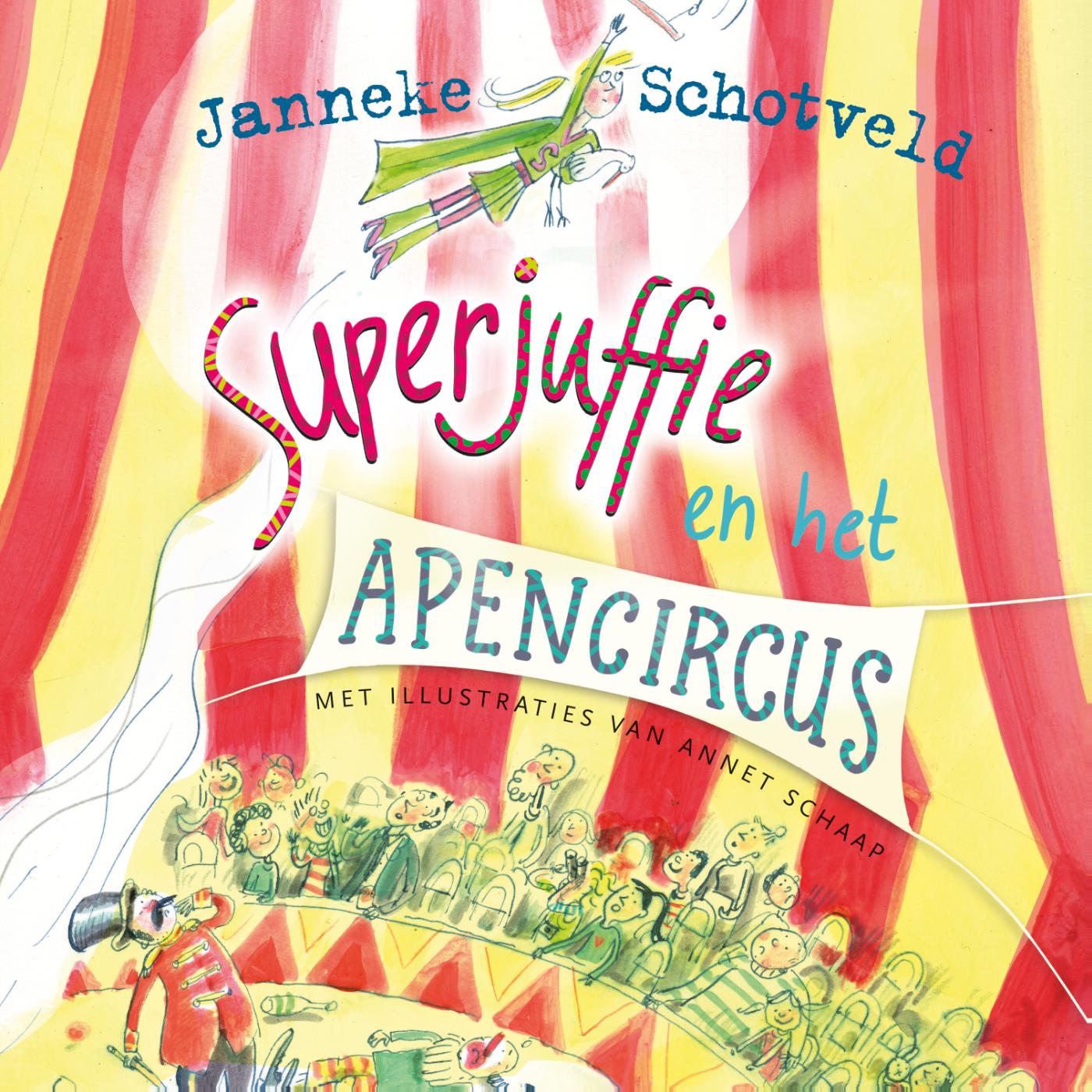 Omslag van Superjuffie en het apencircus