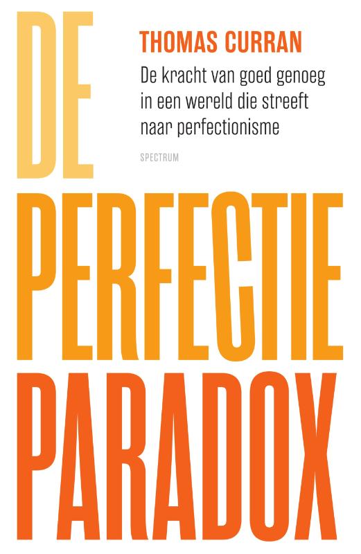 Omslag van De perfectieparadox