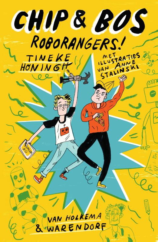 Omslag van Chip & Bos - Roborangers!