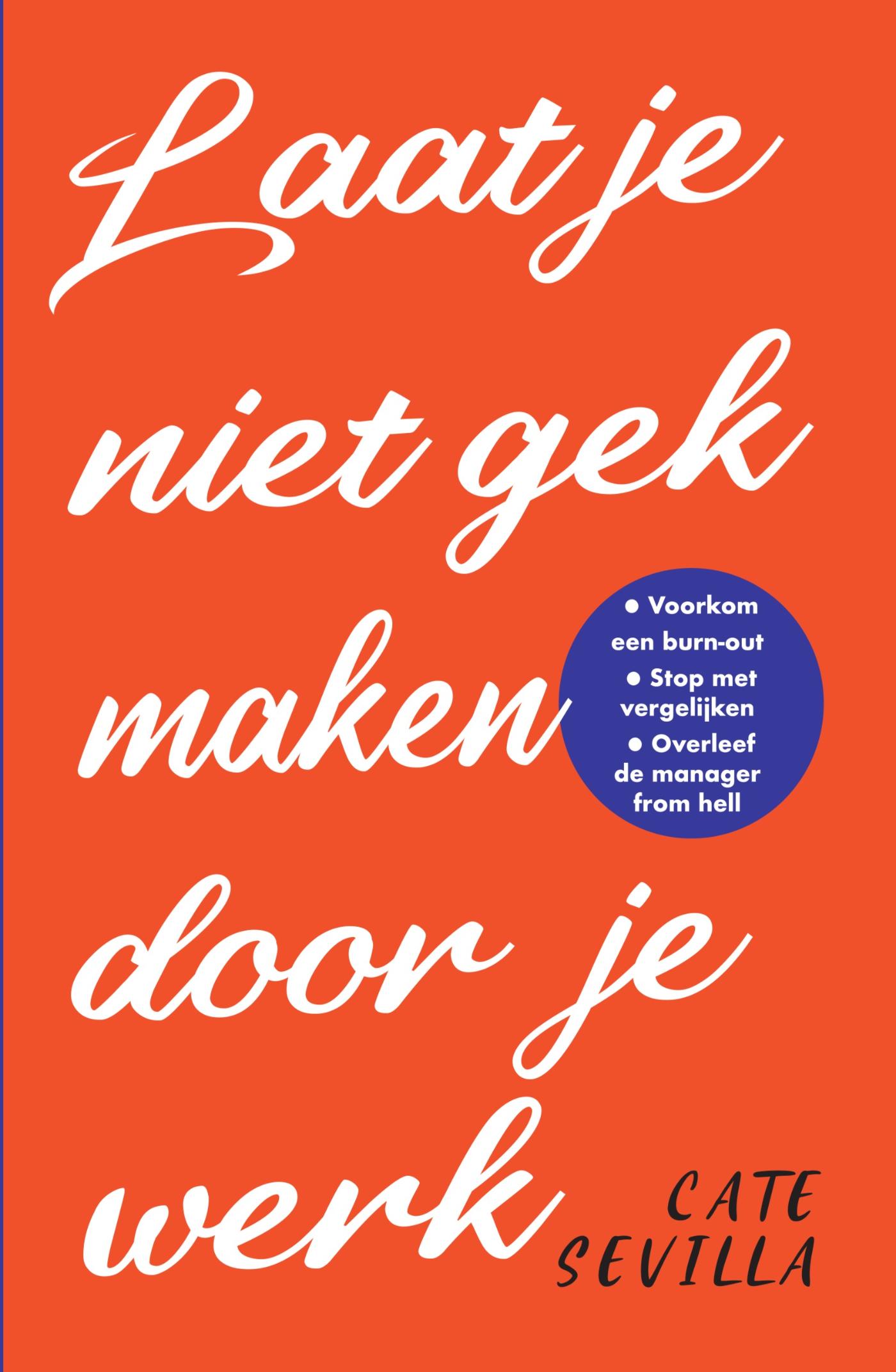 Omslag van Laat je niet gek maken door je werk