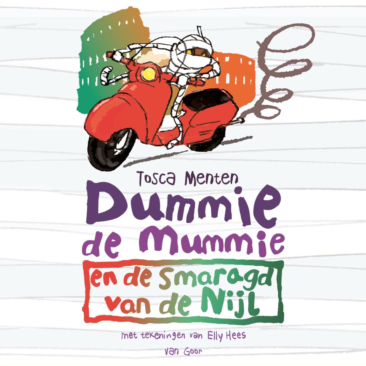 Omslag van Dummie de mummie en de smaragd van de Nijl