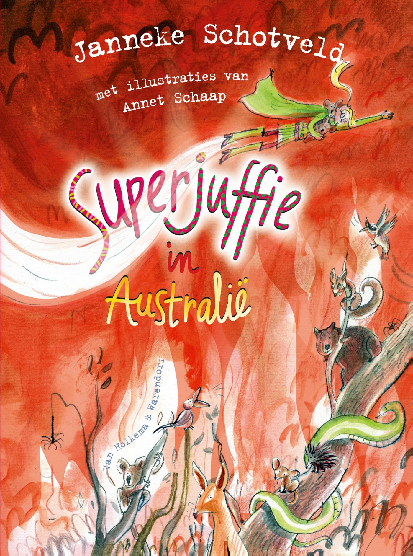 Omslag van Superjuffie in Australië