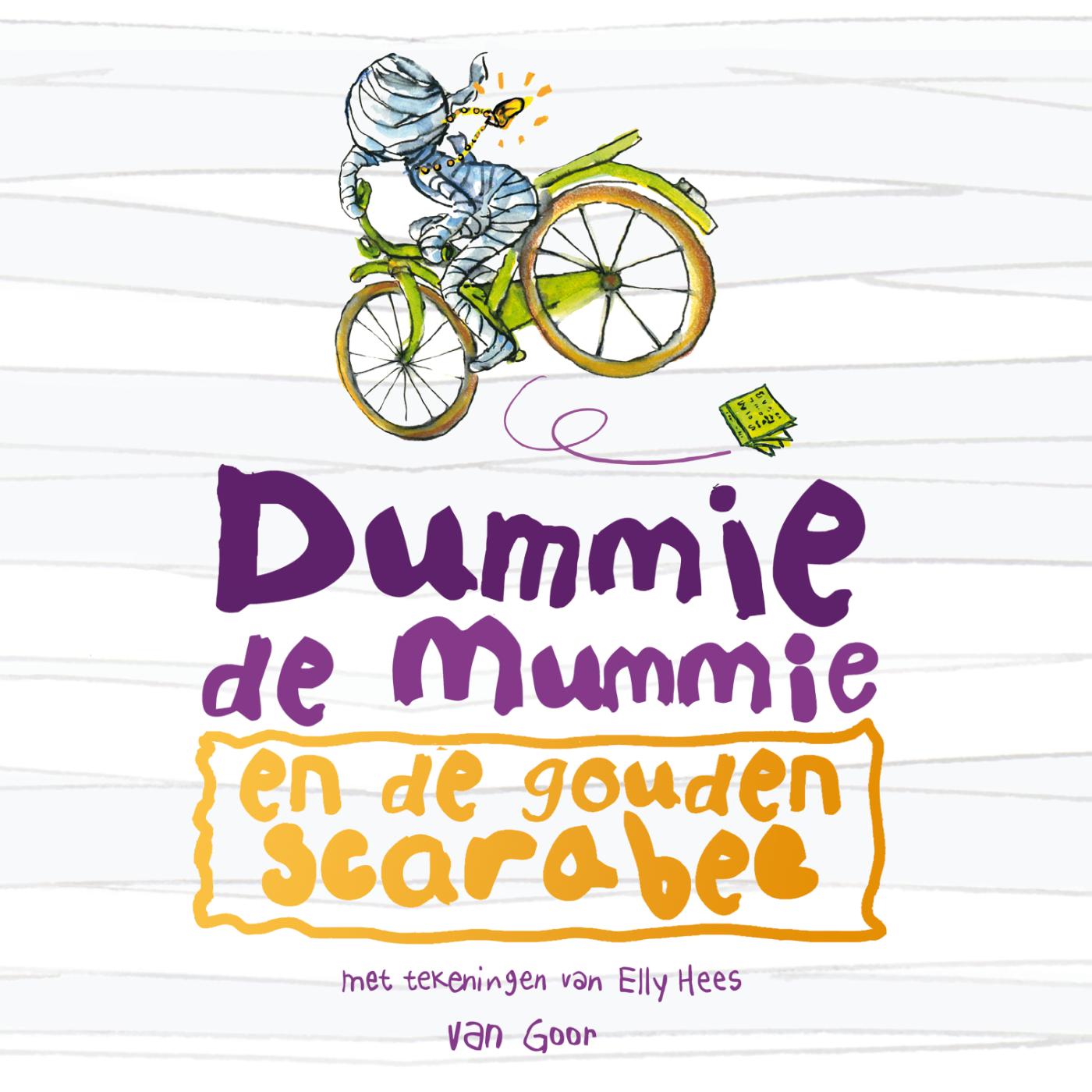 Omslag van Dummie de mummie en de gouden scarabee