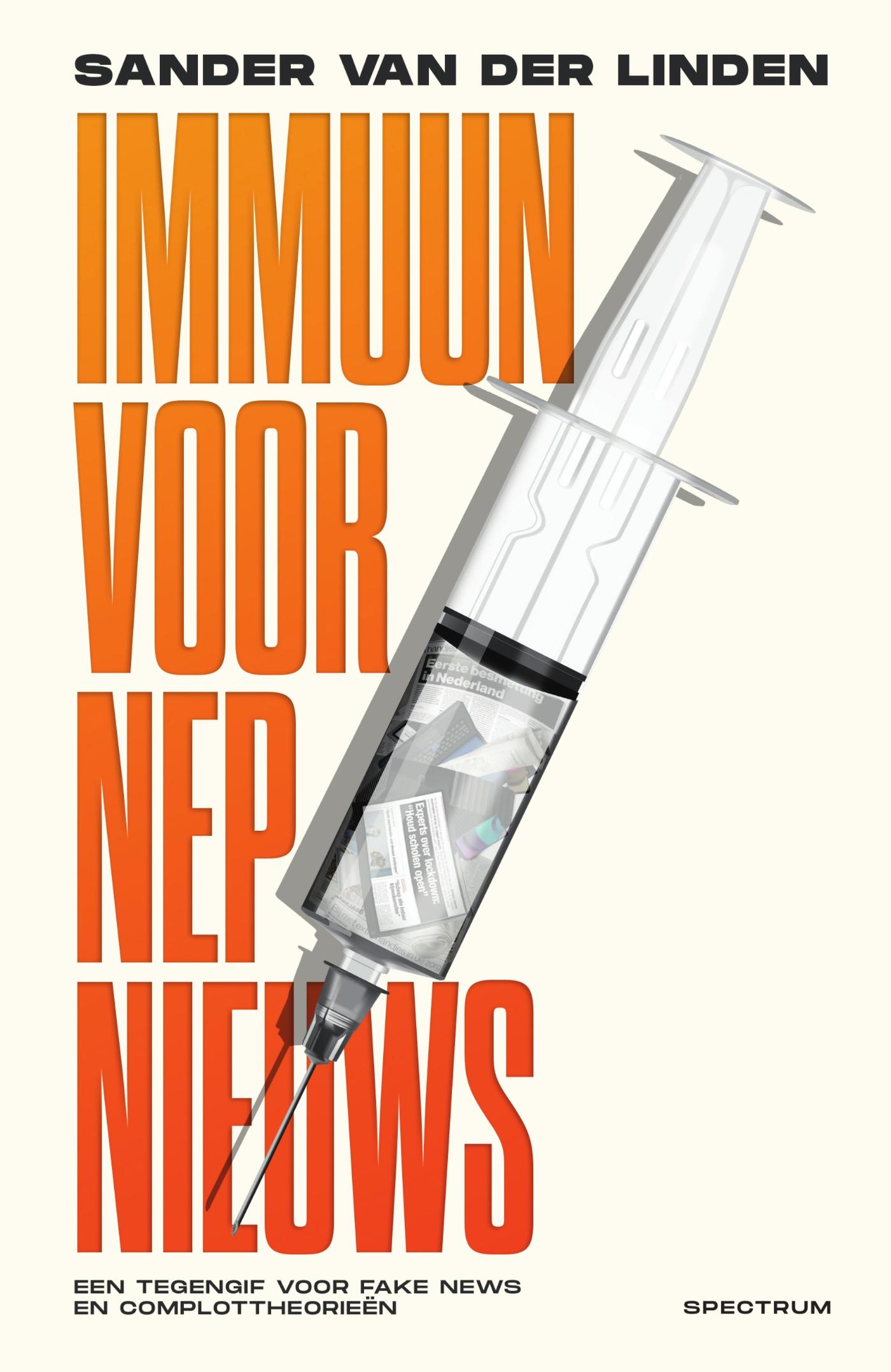 Omslag van Immuun voor nepnieuws