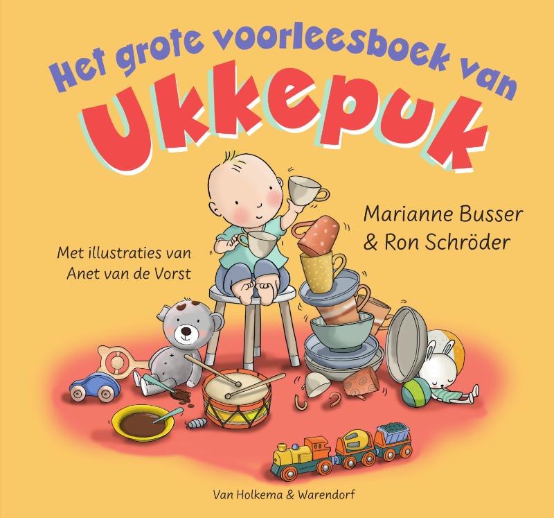 Omslag van Het grote voorleesboek van Ukkepuk