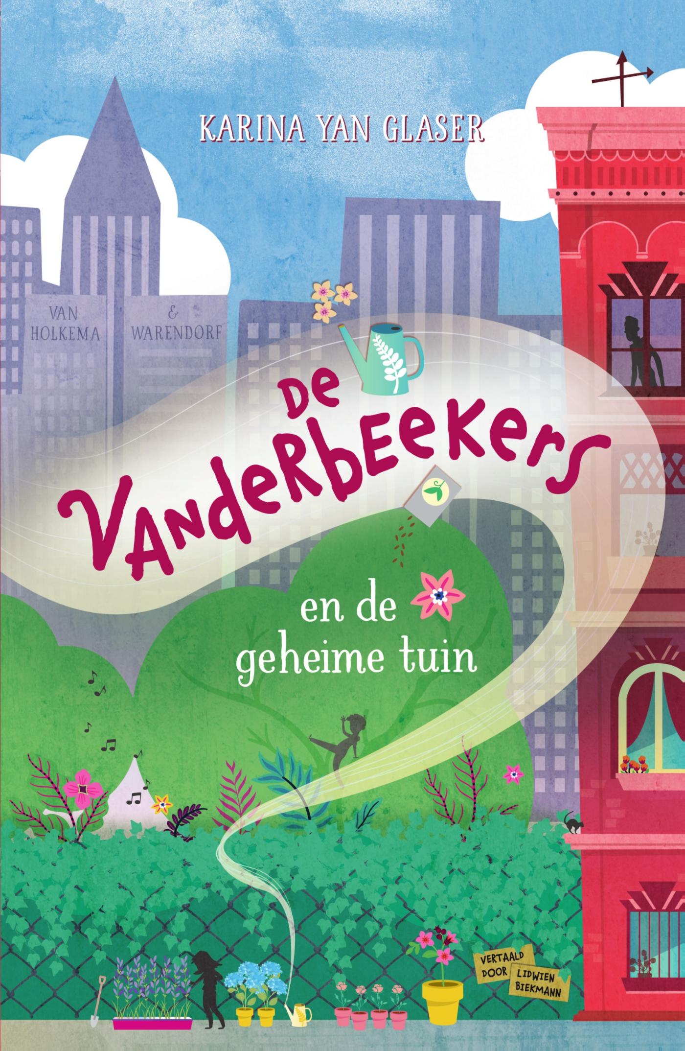 Omslag van De Vanderbeekers en de geheime tuin