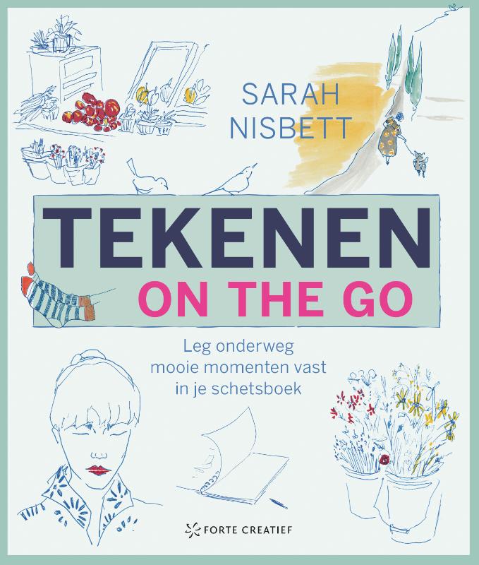 Omslag van Tekenen on the go