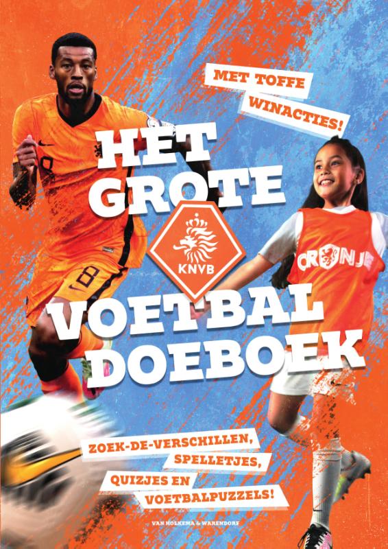 Omslag van Het grote KNVB voetbal doeboek