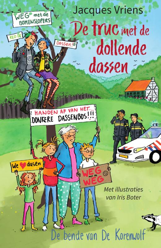 Omslag van De truc met de dollende dassen