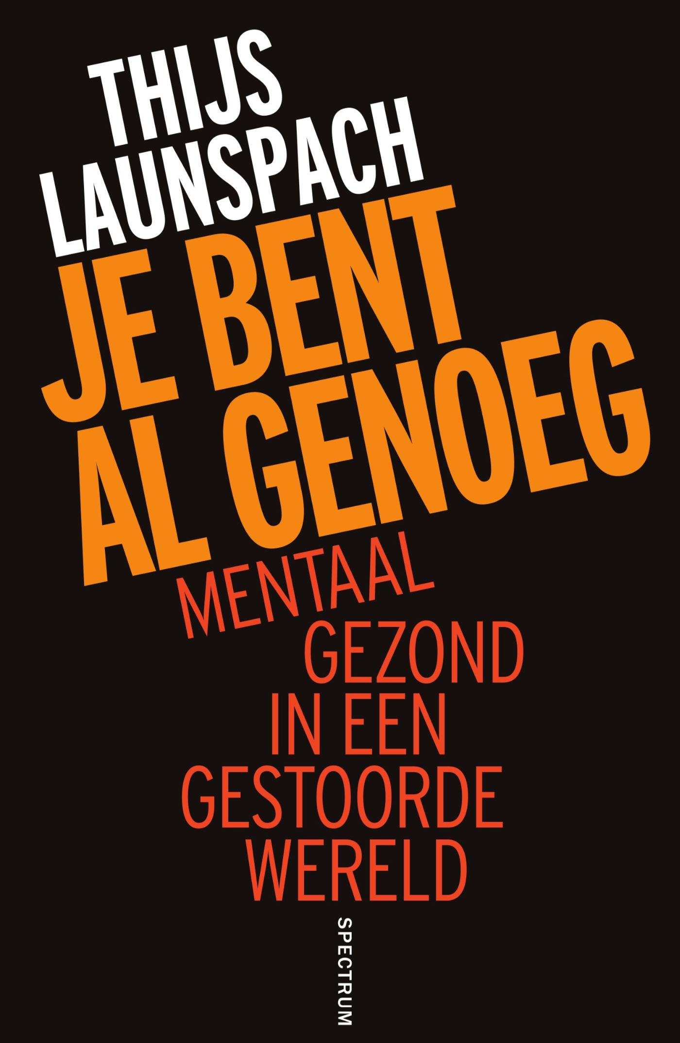 Omslag van Je bent al genoeg