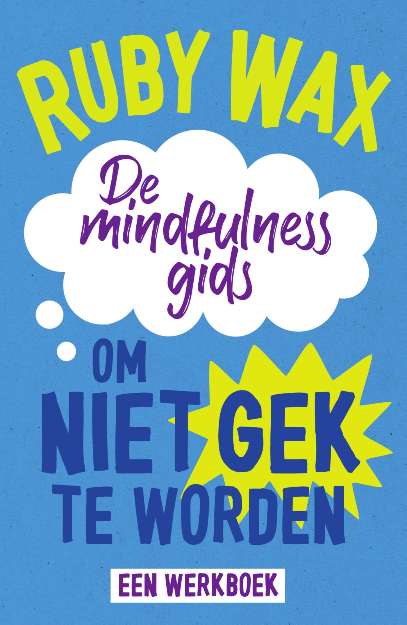 Omslag van De mindfulnessgids om niet gek te worden