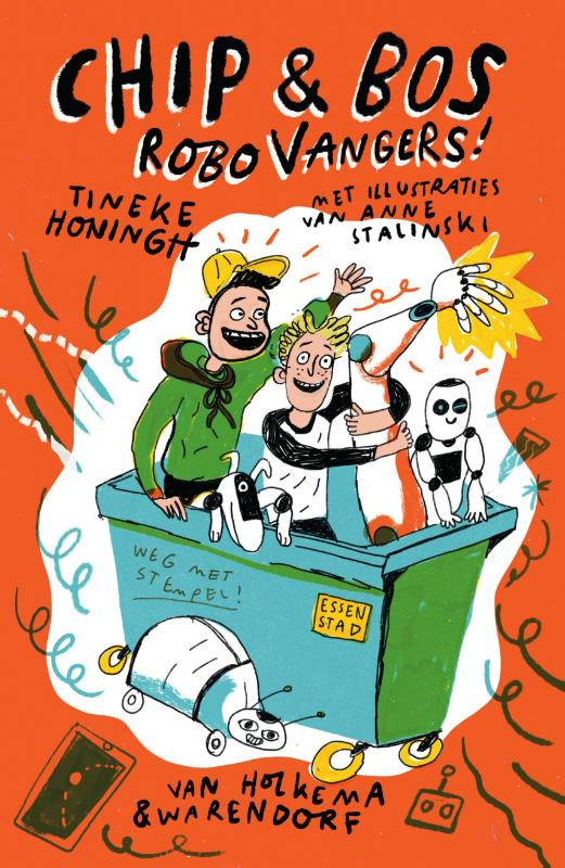 Omslag van Robovangers!