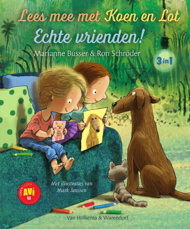 Omslag van Echte vrienden!
