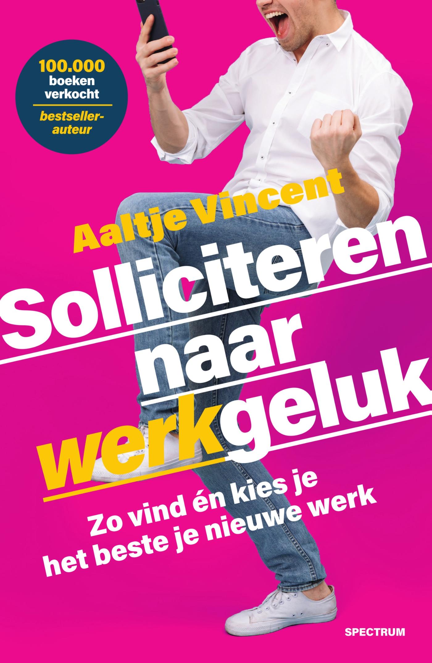 Omslag van Solliciteren naar werkgeluk