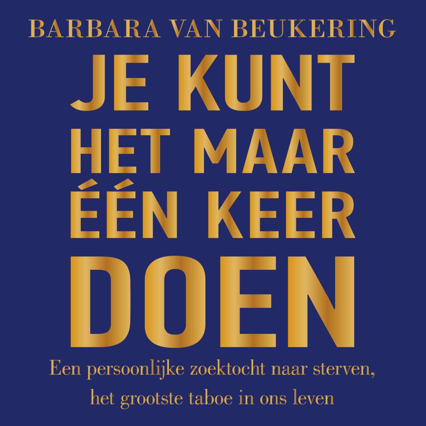 Omslag van Je kunt het maar één keer doen