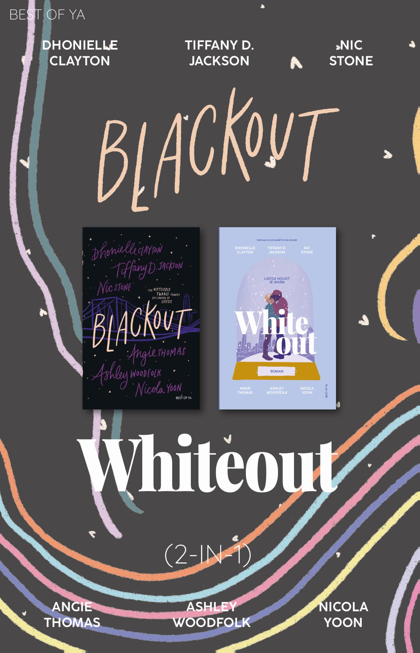 Omslag van Blackout & Whiteout (2-in-1)