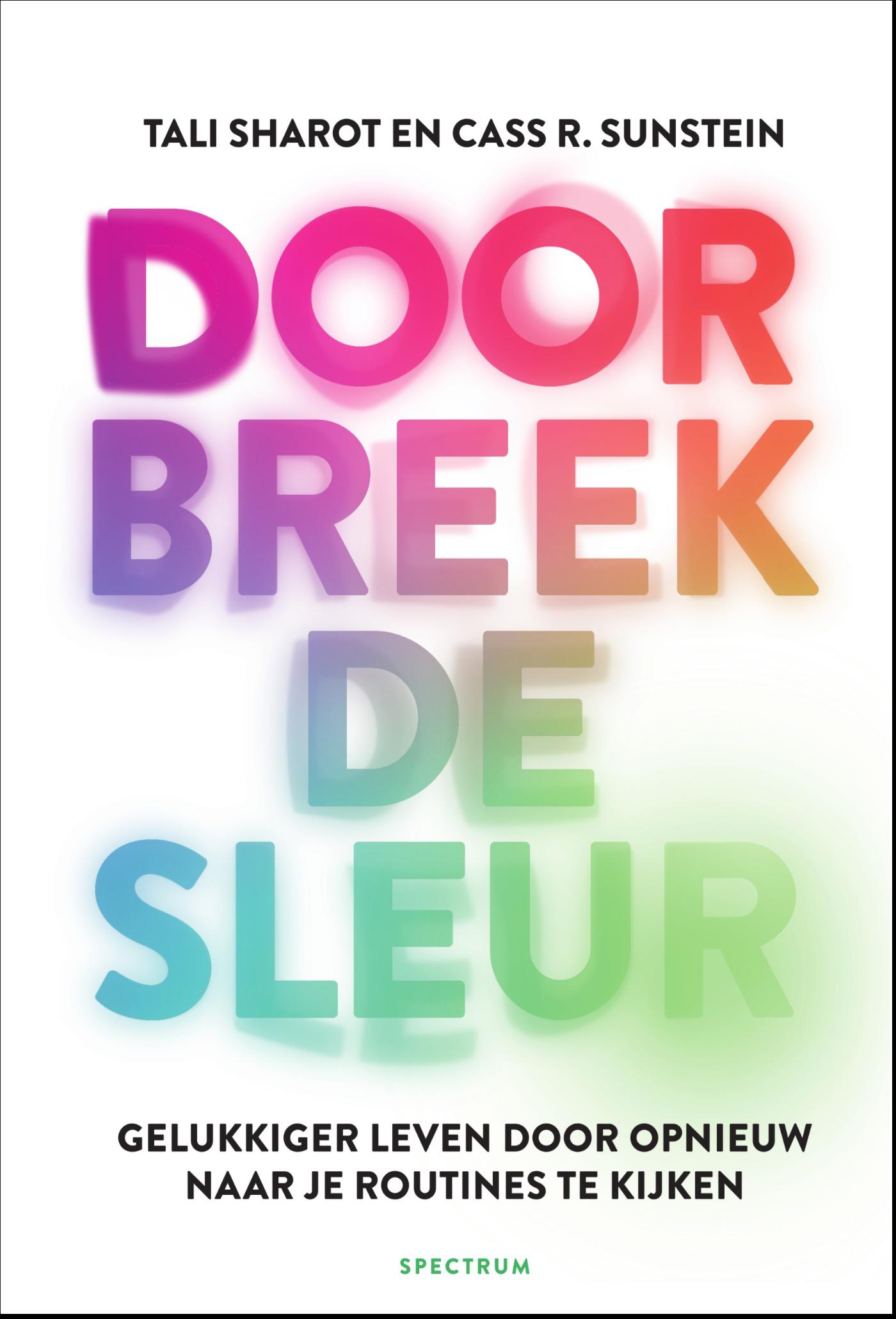 Omslag van Doorbreek de sleur