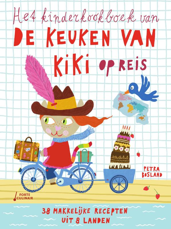 Omslag van Het kinderkookboek van de keuken van Kiki op reis