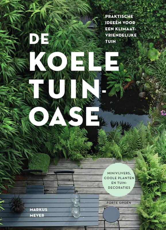 Omslag van De koele tuinoase