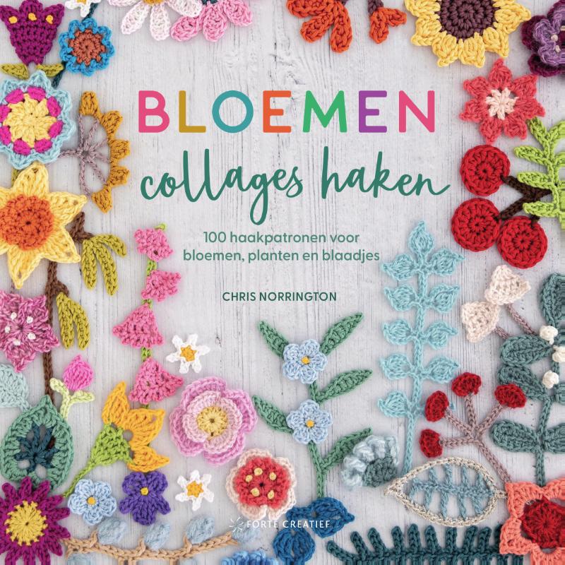 Omslag van Bloemencollages haken