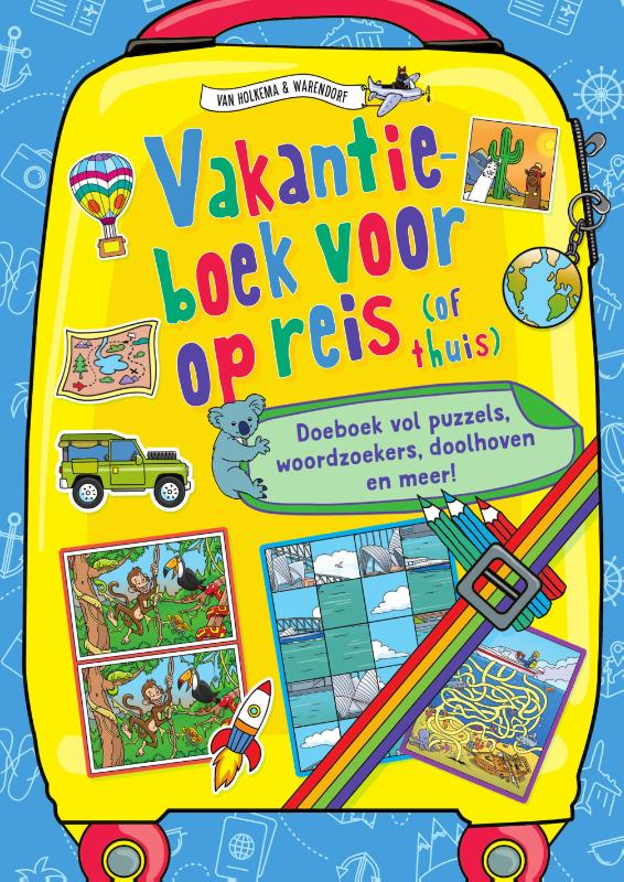 Omslag van Vakantieboek voor op reis (of thuis)