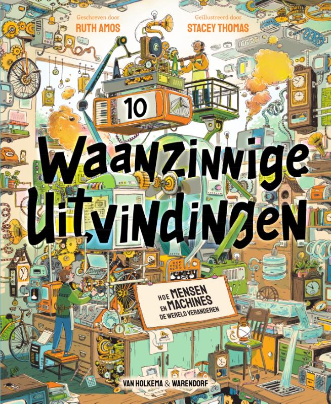 Omslag van 10 waanzinnige uitvindingen