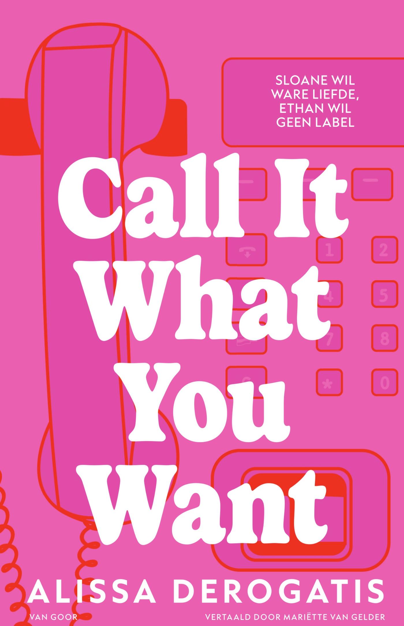 Omslag van Call It What You Want