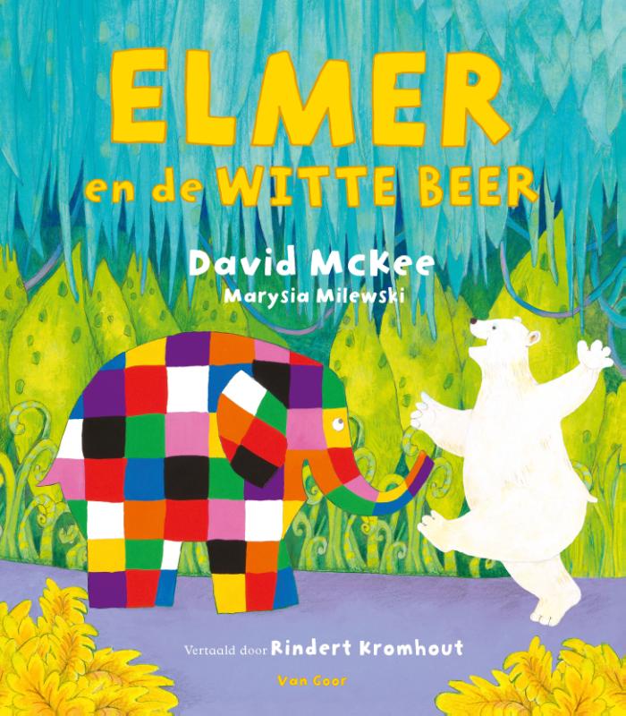 Omslag van Elmer en de witte beer