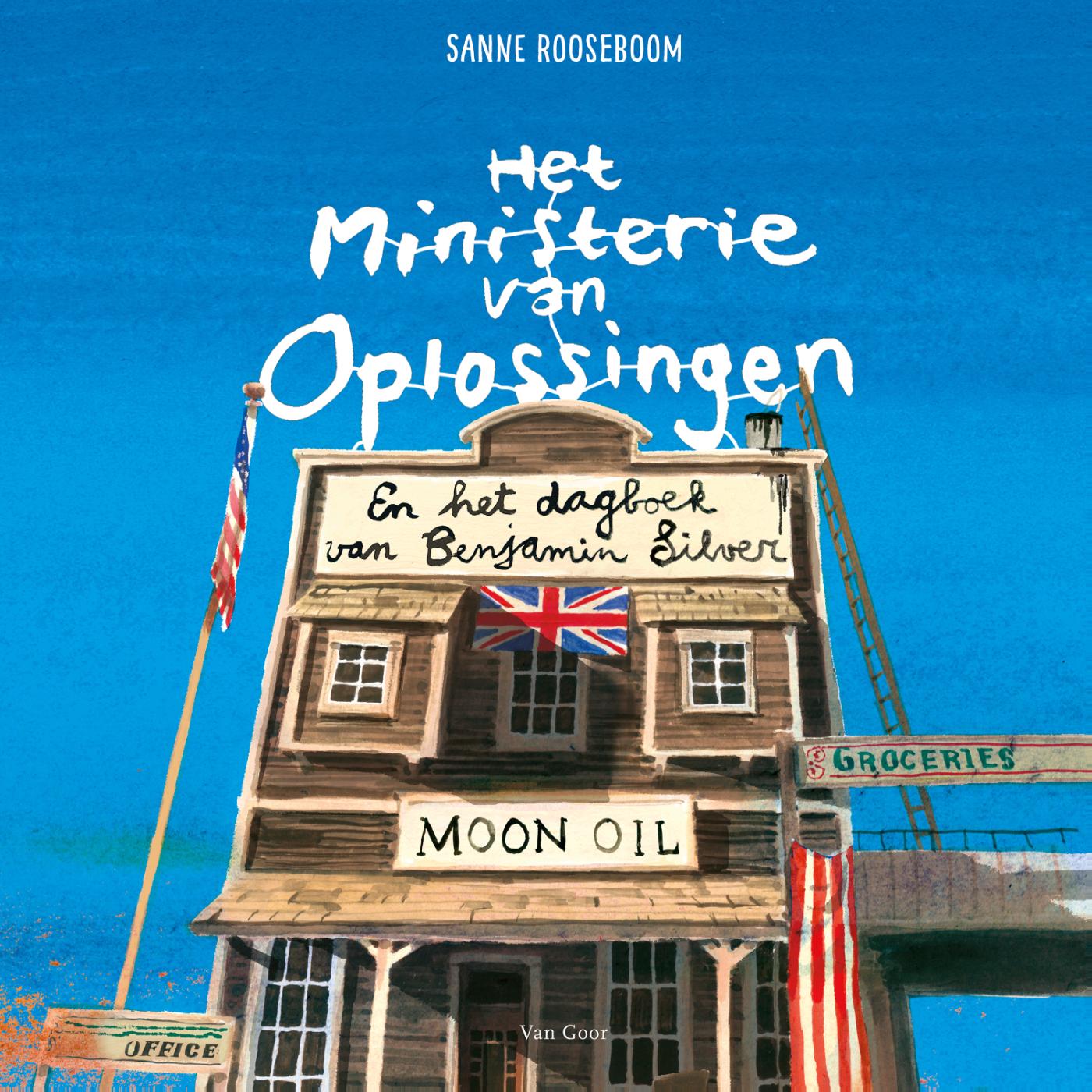 Omslag van Het Ministerie van Oplossingen en het dagboek van Benjamin Silver