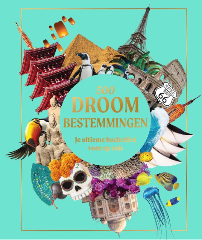 Omslag van 500 droombestemmingen