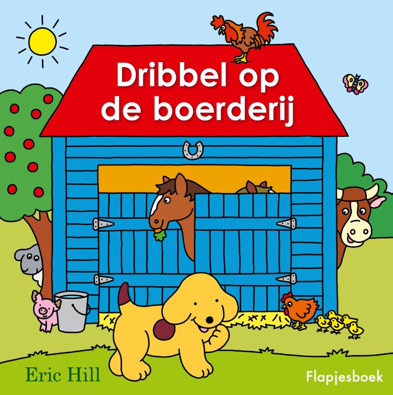 Omslag van Dribbel op de boerderij