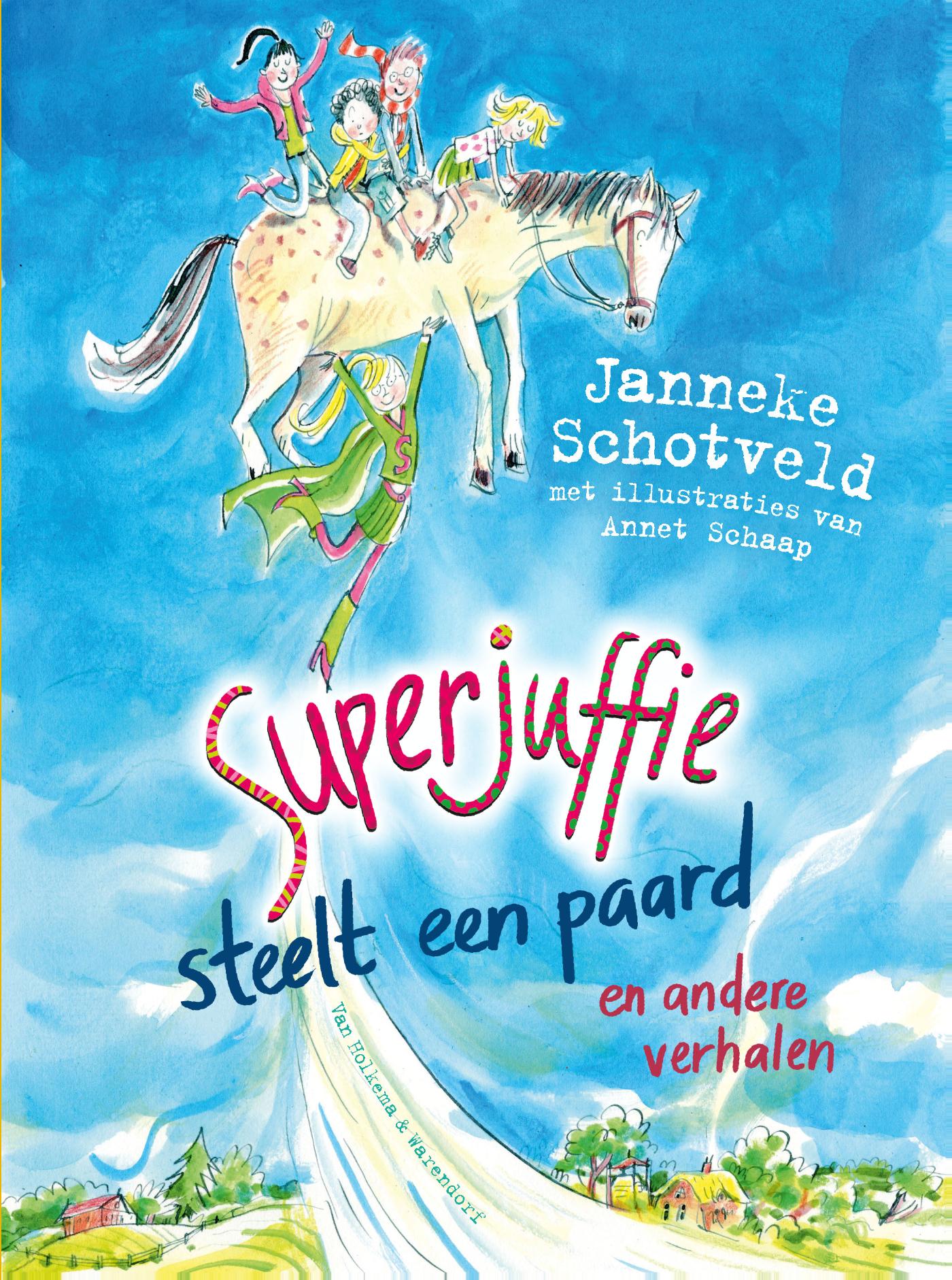 Omslag van Superjuffie steelt een paard