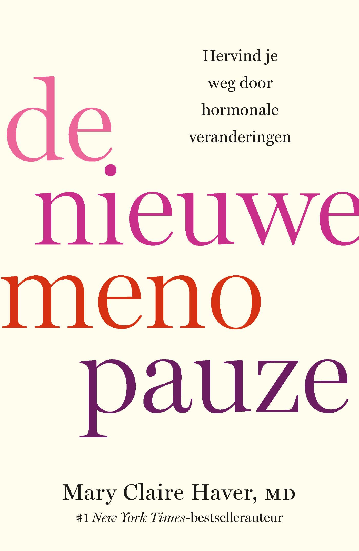 Omslag van De nieuwe menopauze